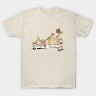 Mike Mulligan Pizza The Hut T-Shirt